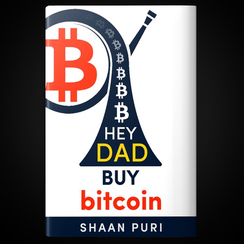 Bitcoin Book Cover Contest! Design by Shark Azer