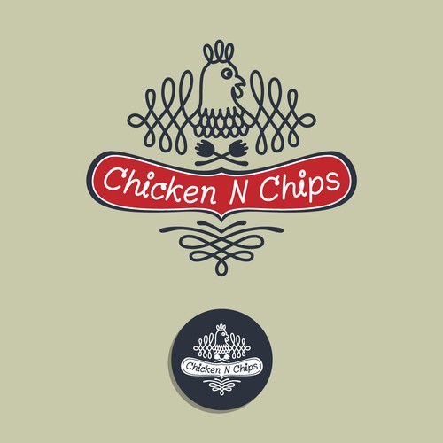 Logo Design Needed For Comfort Food With Upscale Ingredients Chicken N Chips See Samples