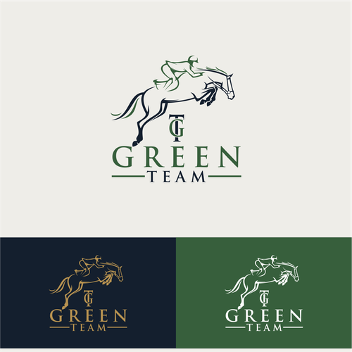 Looking for a powerful logo for an Horse jumping team for international competitions logo Réalisé par sidiqnu