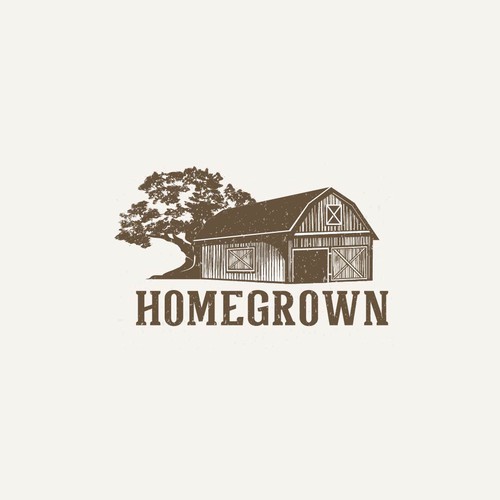 "The Homegrown Company (T.H.C. Farms)" winning Logo design