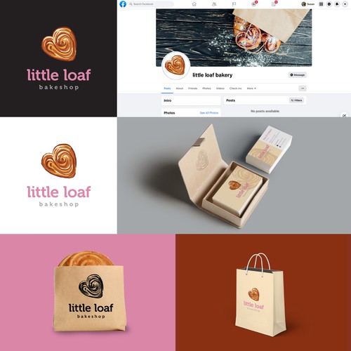 Little Loaf Bakeshop: Identity for small bakery in the Hudson Valley (LGBTQ+ designers highly encouraged to submit!) Design por Creative Kindness