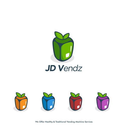 Healthy Vending Machine Logo Design by PinkPanda12