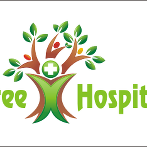 Tree Hospital Logo Design por sam-mier