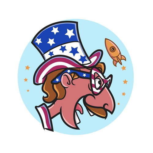 Mascot for Uranus Fudge Factory and General Store Design by Xshand