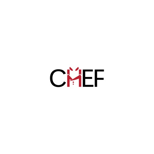 "CHEF": Food & Cooking Social Media Logo Design by man10