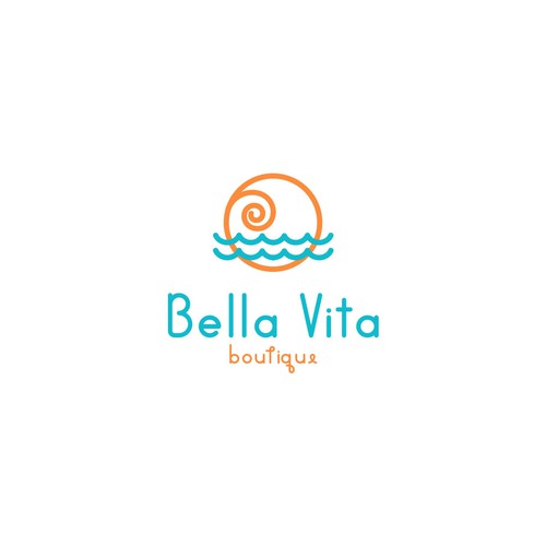 Design a beautiful logo for a eco friendly women's clothing store at the beach. Design by ❤️Kate.V