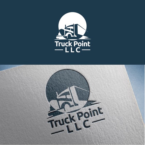 Design a logo for Truck Point LLC Design by OUATIZERGA Djamal