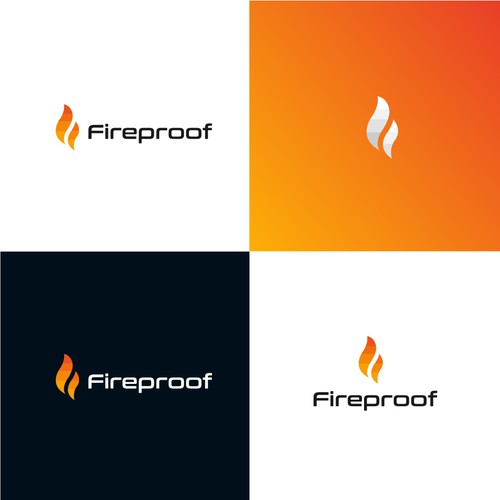isometric fire logo Design by Ashik99d