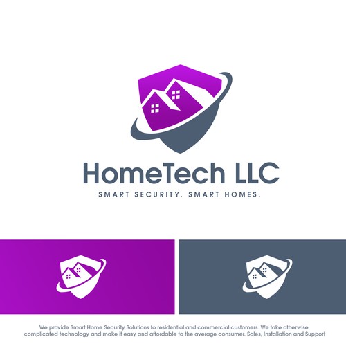 Design A Smart Home Smart Security Companies Logo Logo Design