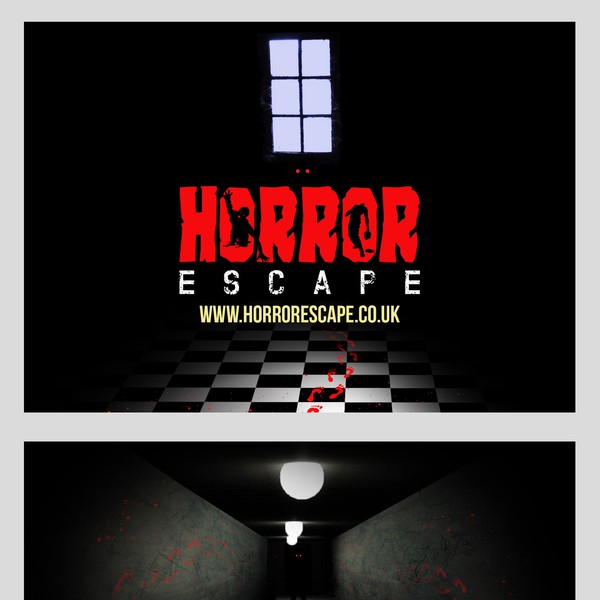 Flyer concept for Horror Escape