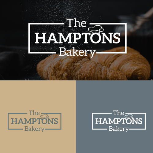 The Hamptons Bakery Logo Design by Apex Pixel Studios