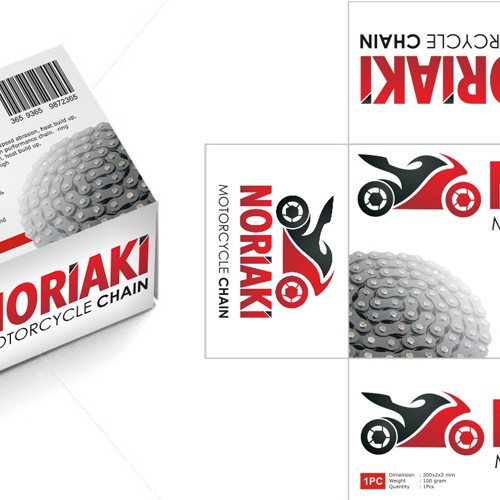 Motorcycle Parts Box ⋆ Premium creative packaging and printed