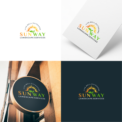 Need a powerful logo for our growing landscape business Design by SuryArt™