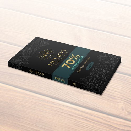 Design di Design chocolate bar packaging for a Premium bean to bar Chocolate business di RMCAD