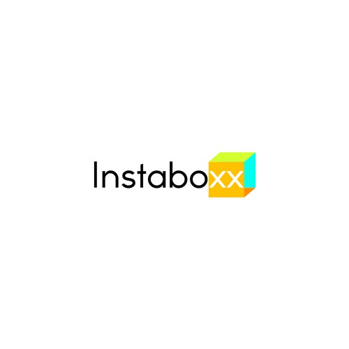 Instaboxx logo Design by Design Nation Inc