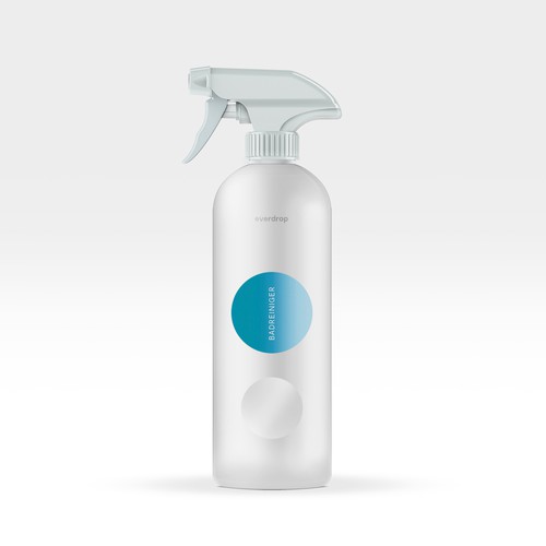 Premium Spray Bottle and Packaging for Cleaning Supplies Design by Jorge Ros