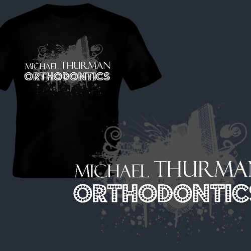 T-shirt design that orthodontic patients will LOVE to wear. Diseño de dyan saputra