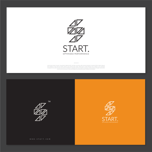 Start. An Optimal Performance Lifestyle Company Design by Inkta™
