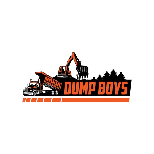 The Dump Boys logo Diseño de Maylyn