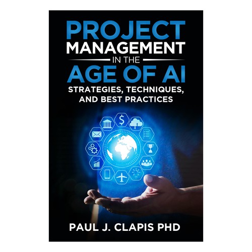 Simple, professional cover for a business book about Artificial Intelligence Design von anisha umělec