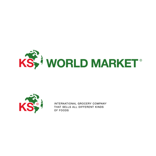 International Market Logo Design by rilstack