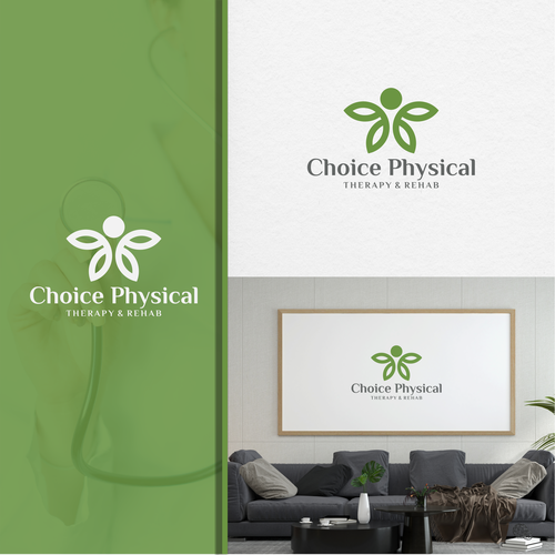 New logo design for Physical Therapy Clinic Design by marselino™