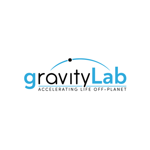 Space exploration logo - orbiting artificial gravity laboratory Design by memindlogo
