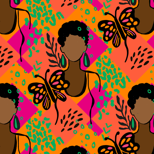 Apparel/Textile Designs - Women of Color Inspired Designs Design by ash00 Designs