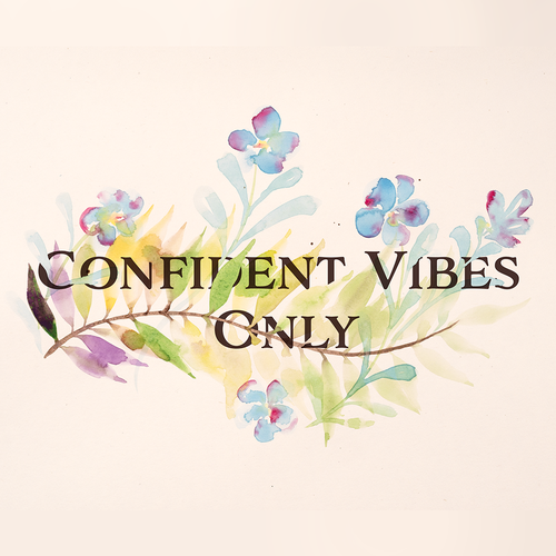 Typographic illustration to inspire and empower women Design by Anisova