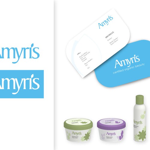 Logo for Organic Beauty Company Design by aazing