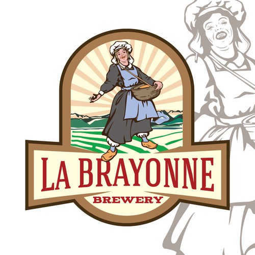 La Brayonne beer tag Design von Freshinnet