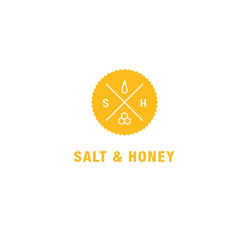 Salt & honey - get your sweat on and feel yummy doing it!, Logo design  contest