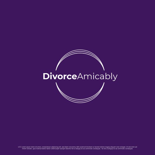 Logo for a new, healthy way for reasonable people to divorce Design von JorgeFranco™