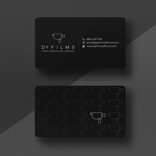 Business card for video production company Design by Galaxiya