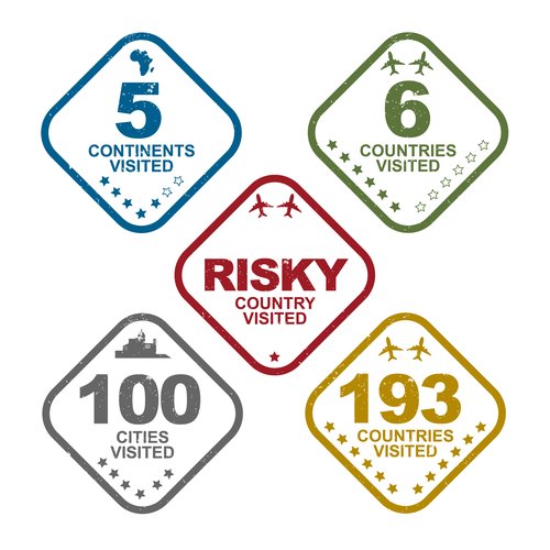 Travel Badges/Achievements Design by Ryan_N