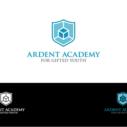 Create a new logo for Ardent Academy, a K-12 STEM education startup (science, technology, engineering and math) Design réalisé par aurelizza