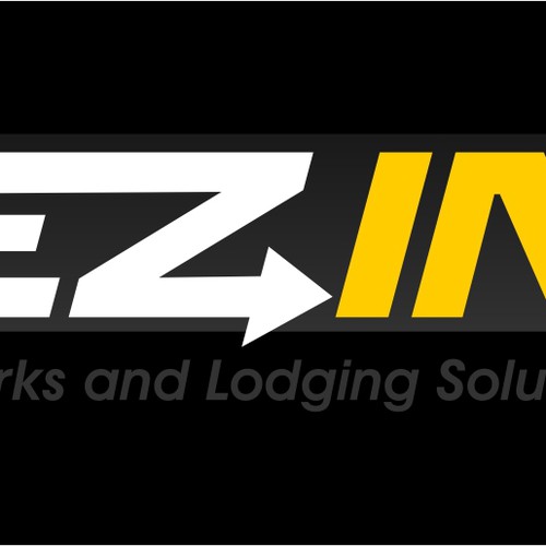 "EZ IN"  Logo ( pronounced  "Easy In") - RV parks and Lodging Solutions Design by bang alexs