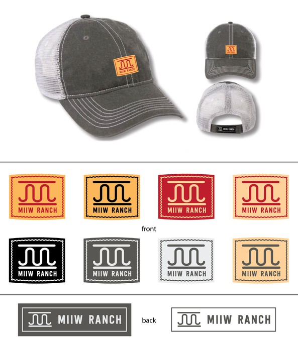 Create a hat logo for locavore ranch using existing cattle brand | Logo ...
