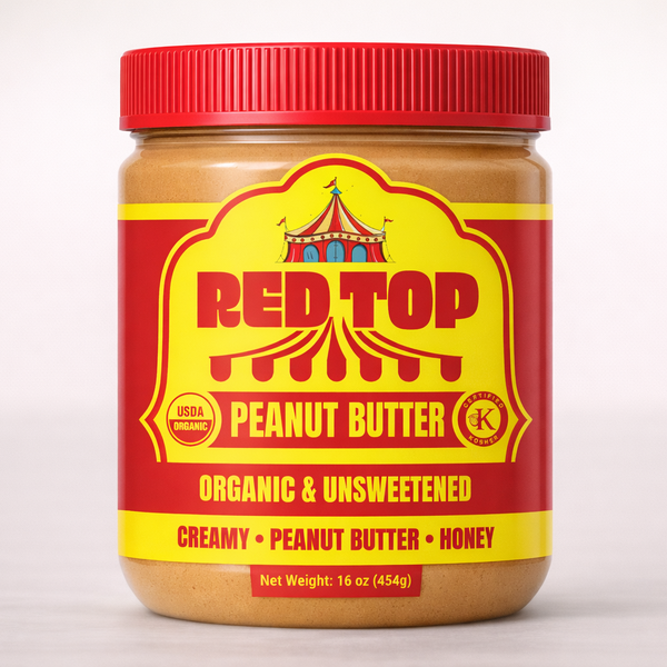 Vintage-Inspired Branding & Label Design for Organic Peanut Butter