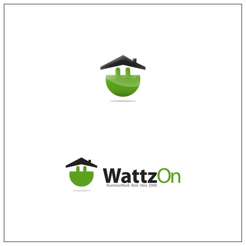 Help WattzOn (BusinessWeek Best Idea 2008) with a new logo Design by staticdesign