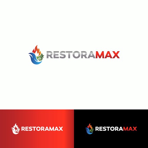 Restoration Company Branding. Design by RADesign ™