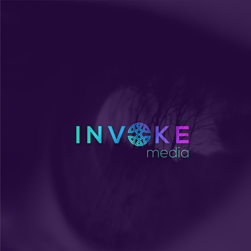 Calling forth the ultimate brand CENTREPIECE for Invoke Media! Creative logo for a budding brand. Design by toometo