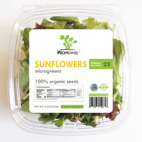 DESIGN a Professional Label for Microgreens | Product label contest