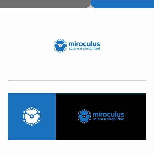 Logo design for transformational new laboratory technology. Design by geedsign