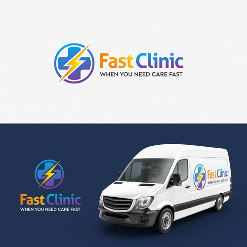 Logo for Health Care Clinic Diseño de SweetCactus