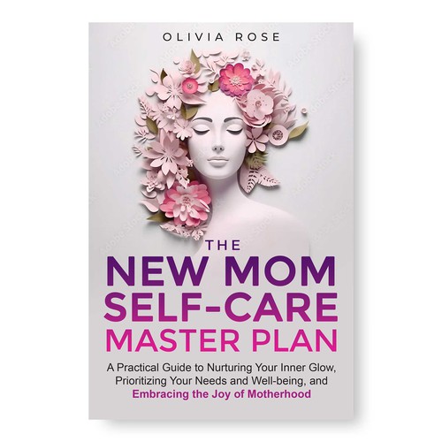 Self-care for New Moms book cover Design por A P R I  L