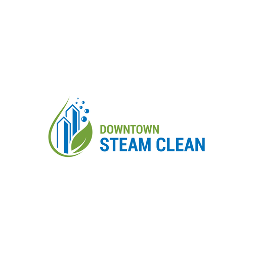 Create an eye catching logo for an innovative new steam cleaning company Réalisé par anggastrwn