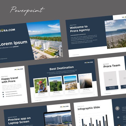 PowerPoint template contest entry by YuhuuSTD