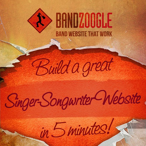 Bandzoogle needs a new banner ad Design by The JA Designs