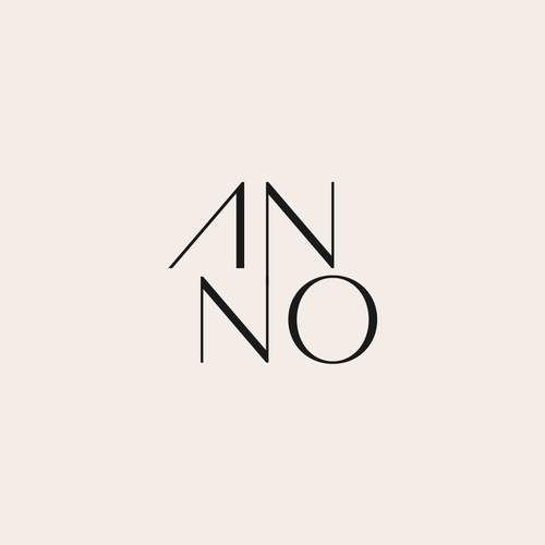 Design Craft a Unique Wordmark and Monogram for ANNO's Luxury Evening Wear di Bearro